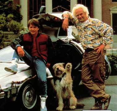 Back to the Future - Doc, Einstein, Marty McFly